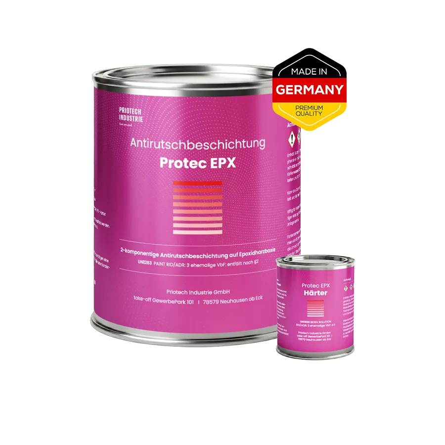 Protec EPX Antirutschbeschichtung auf Epoxidharzbasis