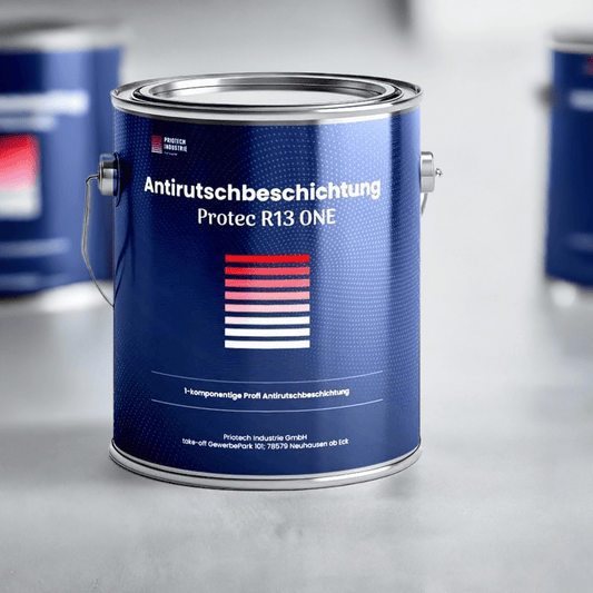 Antirutschbeschichtung Protec R13 ONE. - Priotech Industrie